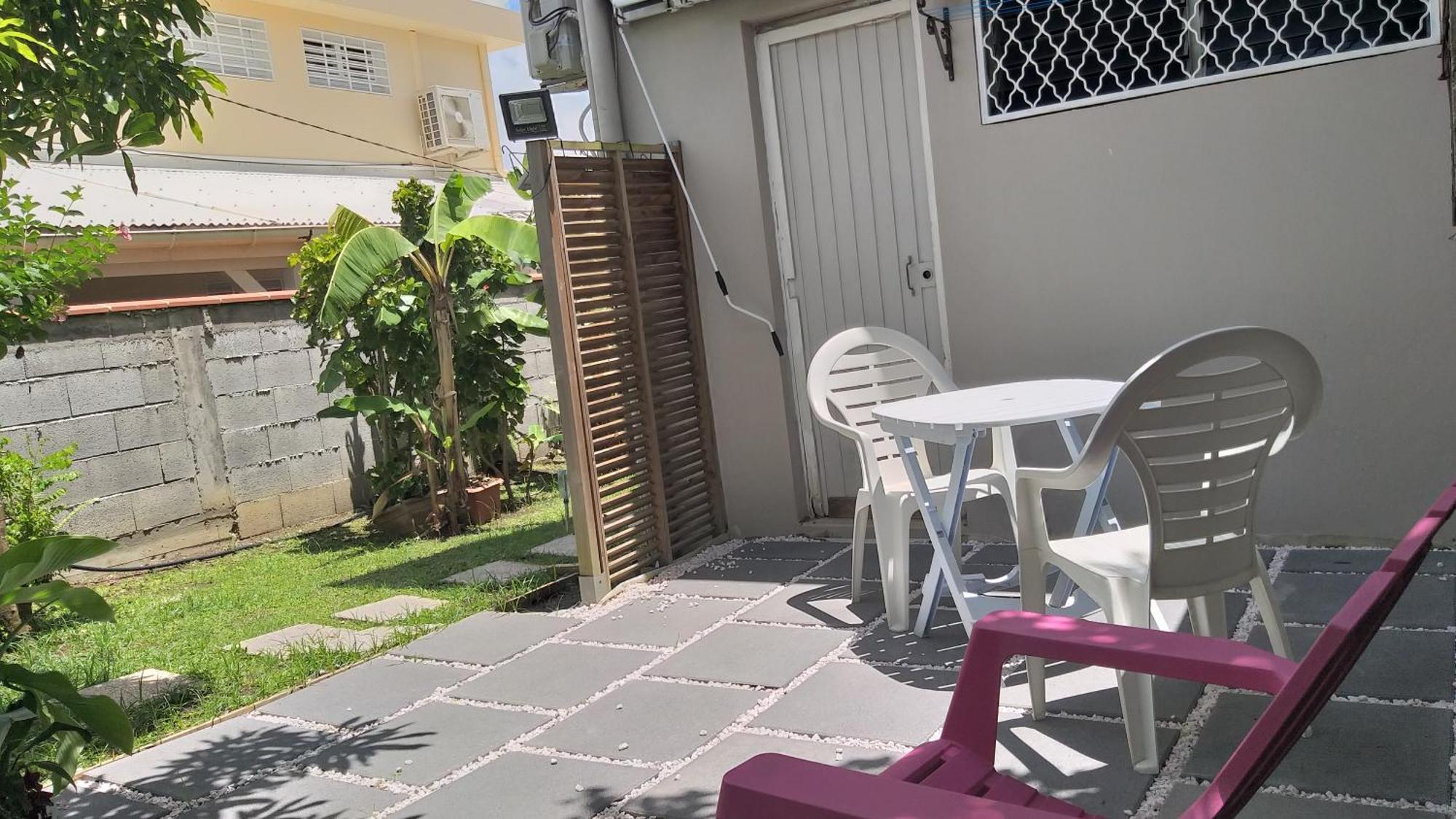 Agreable F2, Jardin, Garage, Fibre, Clim Ch Lägenhet Fort-de-France Exteriör bild